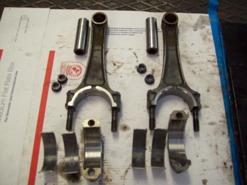 1986 yamaha 750 virago connecting rods, piston pins , rod bearings con rods xv