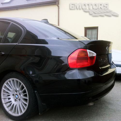 Painted bmw 3-series e90 4d sedan oe type trunk boot spoiler 05 #a35 Ω