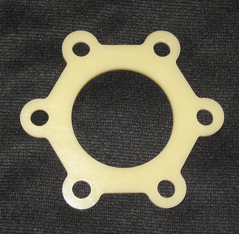 Pontiac 301 turbo trans-am turbocharger plenum insulator gasket.