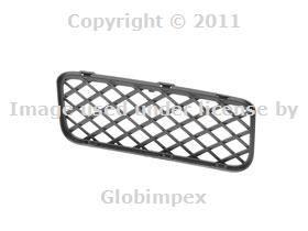 Vw touareg spoiler grille left front inner genuine new + 1 year warranty