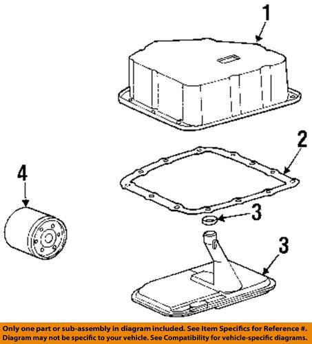 Saturn oem 21003202 transaxle parts-top cover gasket