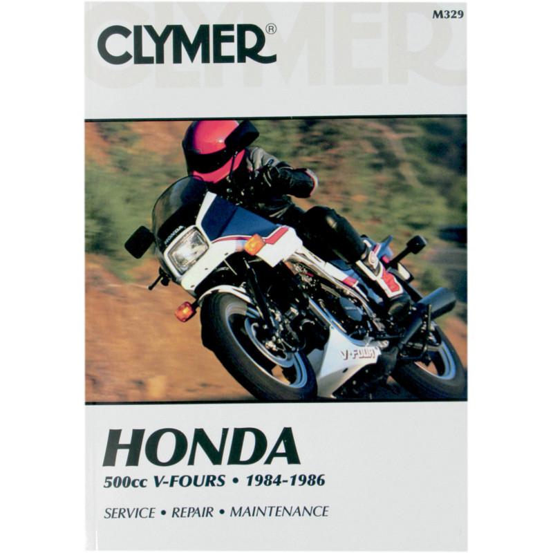 Clymer m329 repair service manual honda 500cc v-four 1984-1986