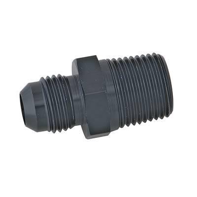 Trick flow 22388 fitting adapter straight male -8 an to male 3/8" npt black ea