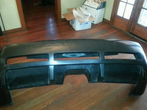 1999 2000 2001 2002 2003 2004 saleen center exhaust rear bumper new