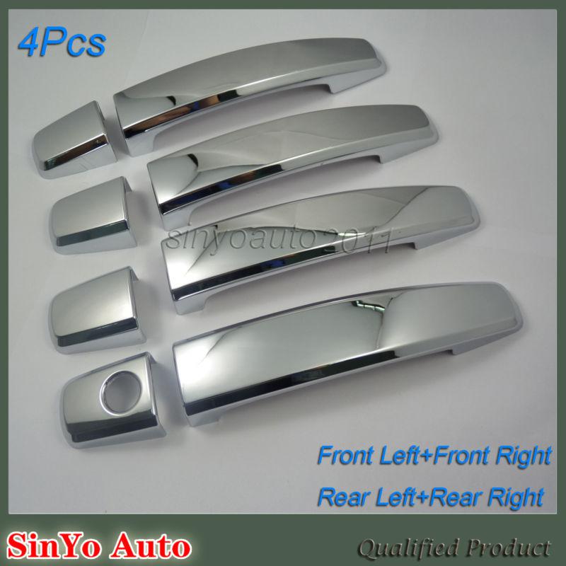 New outside chrome door handle cover fit for chevy chevrolet cruze 09-12 4pcs