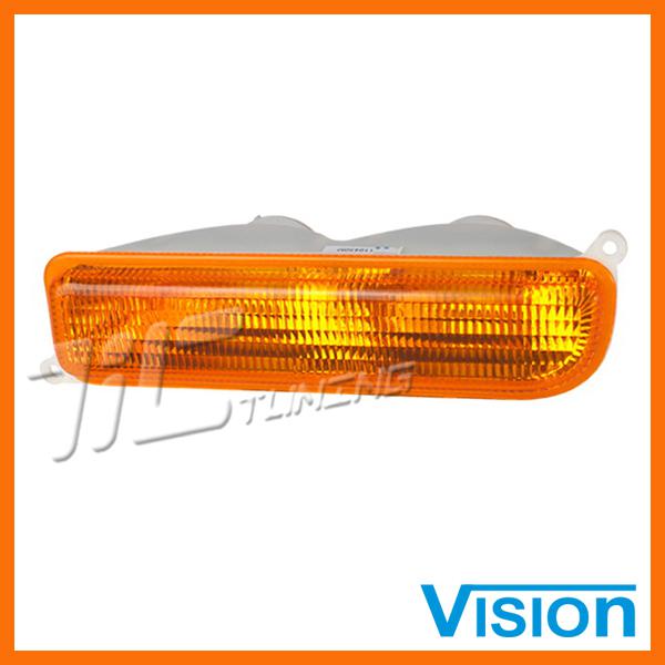 97-01 jeep cherokee driver left side bumper signal light lamp assembly new 98 00