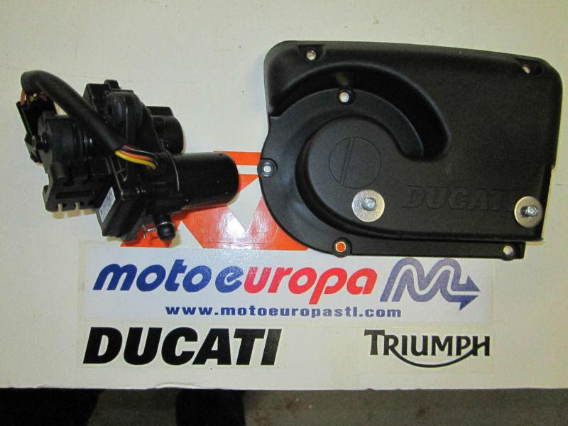 D64 ducati hypermotard 1100 stock oem exhaust exup valve and cover