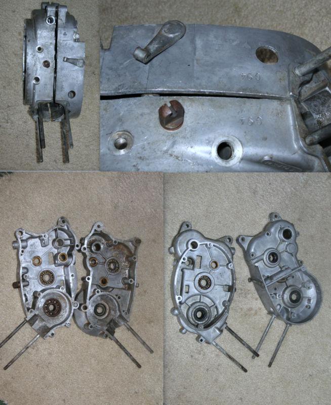  harley aermacchi m-65 matching early engine cases