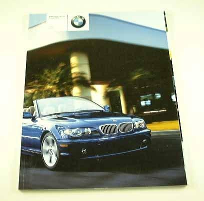 2004 04 bmw 3 series convertible brochure 325ci 330ci