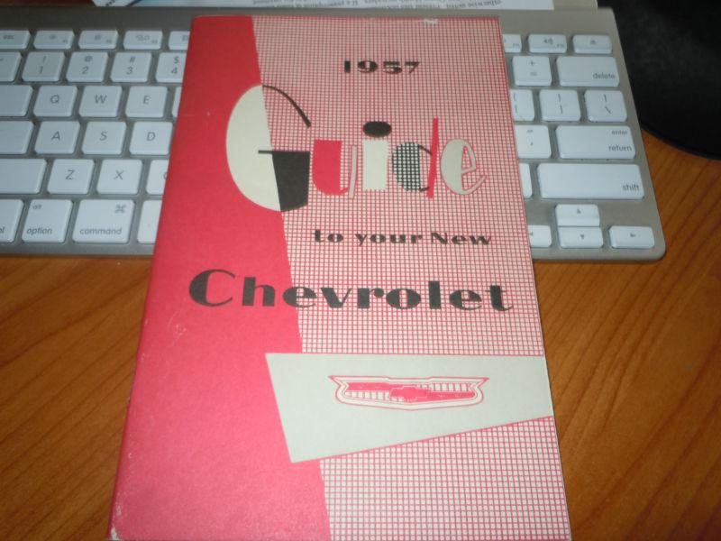 1957  chevy  owener manual