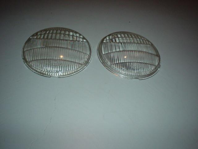 1935-39 ford headlight/headlamp lenses very clean and nice