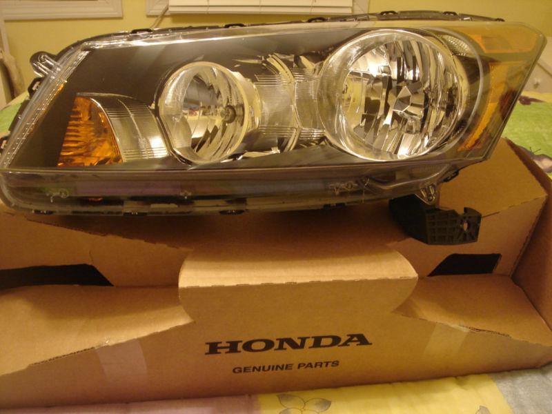  new oem 2008-2012 honda accord 4 door  l side  with bulbs