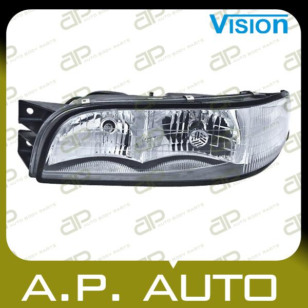 Head light lamp assembly 97-99 buick lesabre left l/h custom limited w/o corner