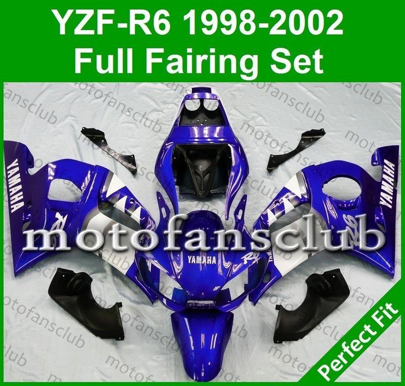 Fit yamaha yzf r6 98 99 00 01 02 yzfr6 1998 1999 2000 2001 2002 fairing #20 b