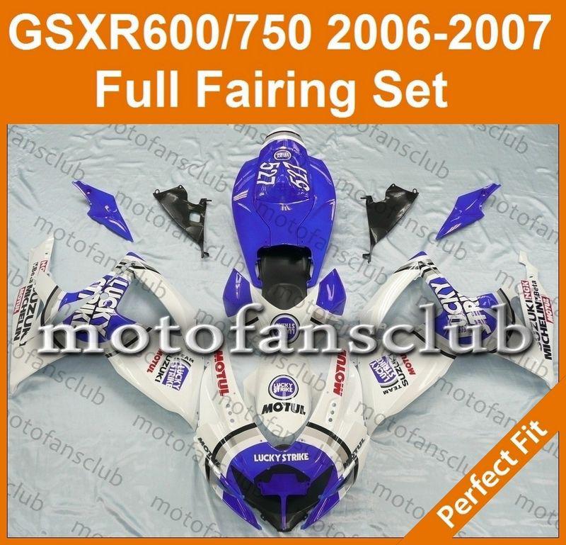 Fit suzuki gsxr 750 gsxr 600 06 07 gsx-r 2006 2007 fairing bodywork k6 #28 b