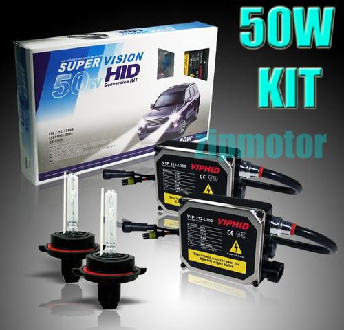 H11 6000k hid conversion kit 50w light bulbs low beam