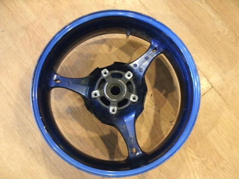 2006 2007 suzuki gsxr600 gsxr750 rear wheel rear rim (fits: 2006 gsxr 600) 