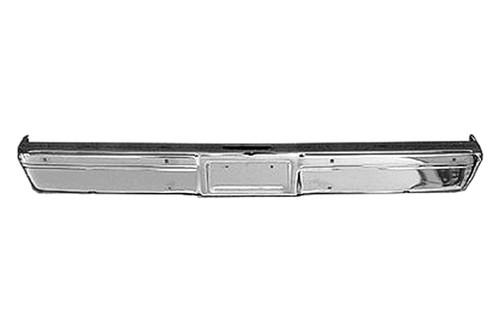 Replace gm1002142v - chevy blazer front bumper face bar w/o pad holes oe style