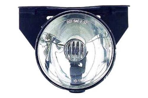 Replace gm2590102 - 92-98 pontiac grand am front lh rh fog light assembly