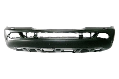 Replace mb1000163 - 2002 mercedes m class front bumper cover factory oe style