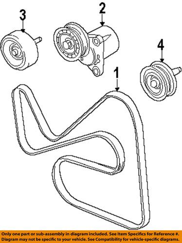 Mazda oem zzc318381 serpentine belt/serpentine belt/fan belt