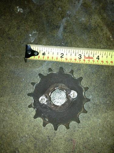 1975 honda cj360t sprocket