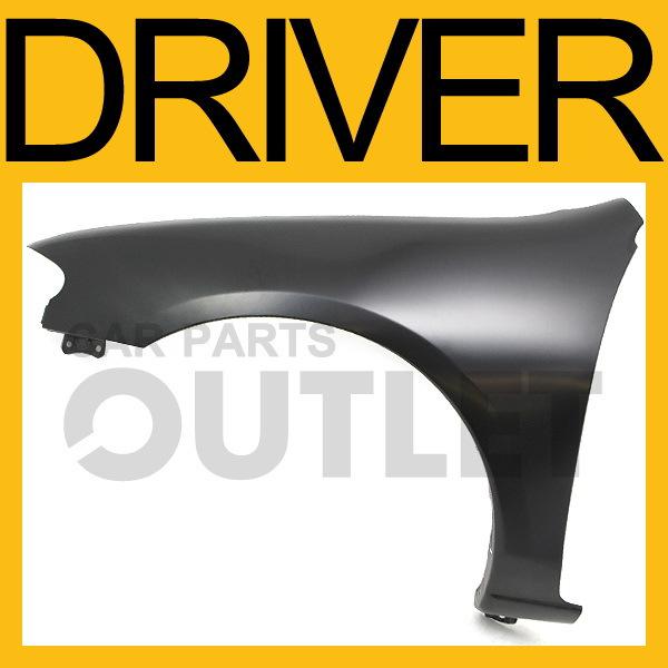 95-96 mazda protege 4dr sedan primed fender assembly left l/h