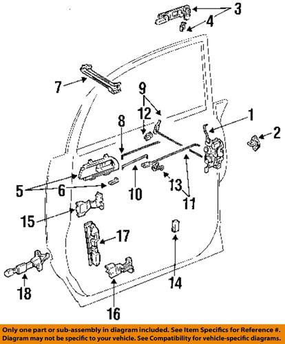 Toyota oem 6921095d00 door-handle, outside