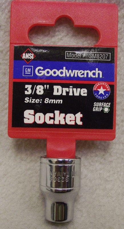 Gm goodwrench tools 3/8" drive socket 8mm 