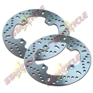 11-12 polaris 500 ranger (4x4 efi) ebc rear standard brake rotor set md6275d (2)