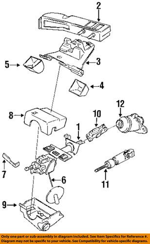 Mopar oem 5083932aa steering column-lock housing