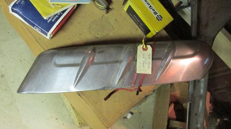 1953 ford - l. rear quarter panel trm pc. - used 