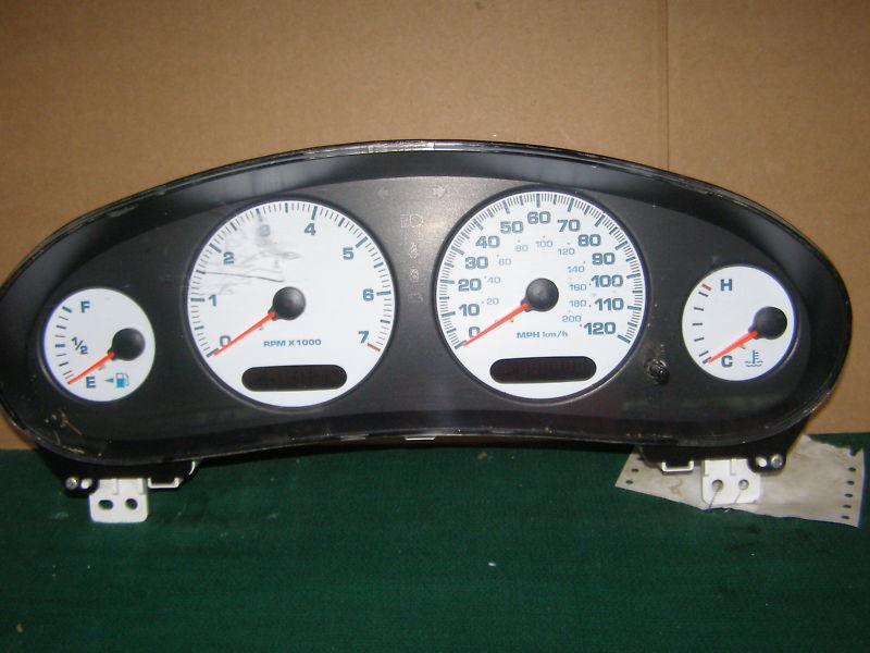 98 99 2000 2001 2002 2003 2004 dodge intrepid speedometer cluster w/o autostick