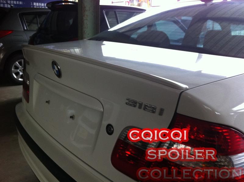 Unpainted trunk lip spoiler for bmw e46 3-series coupe(2d) sedan(4d) ◎