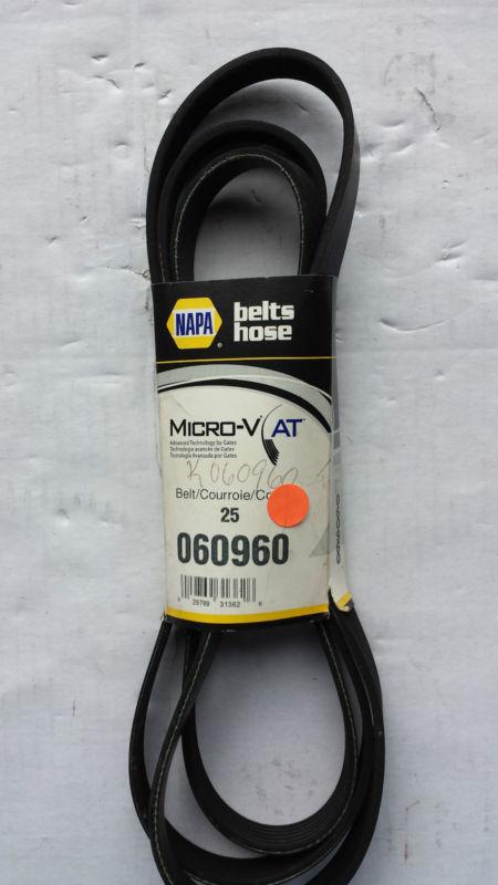 Gates micro v serpentine belt k060960 21mm x 2455mm 