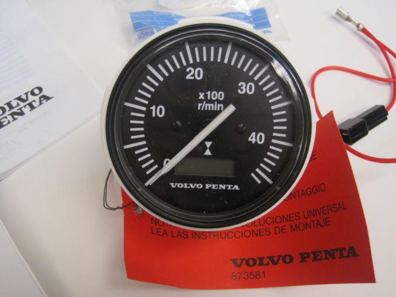 Volvo penta oem aqad tamd tachometer 873992