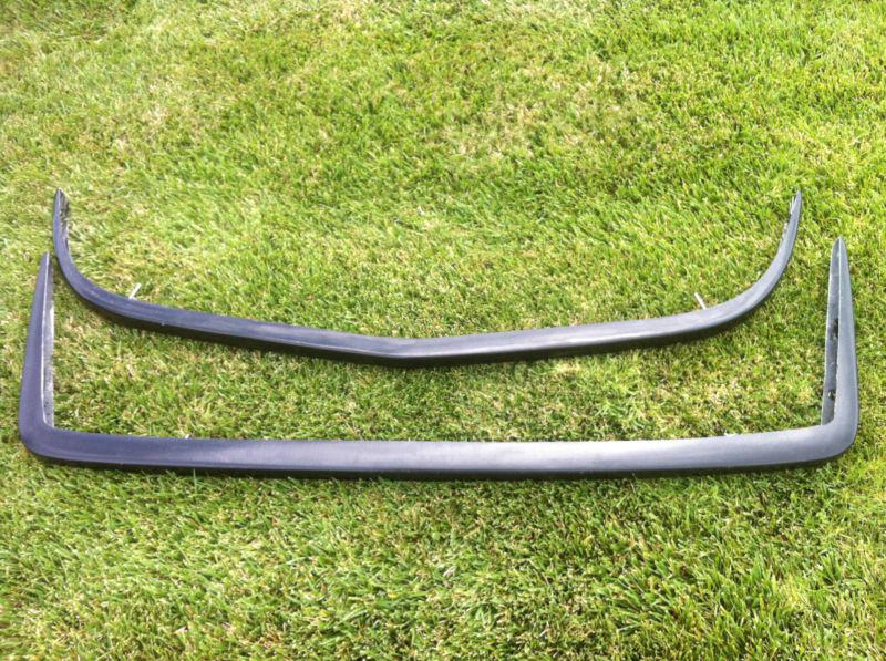 Datsun z 240z 260z 280z new front and rear fiberglas bumpers w/ mounting bracket