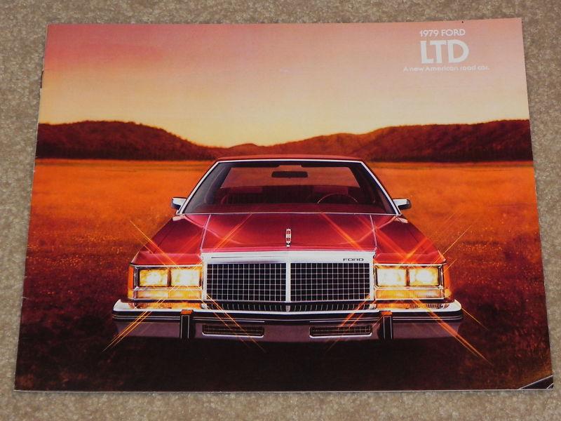 1979 ford ltd nos dealer sales brochure from my dealership.  original. 