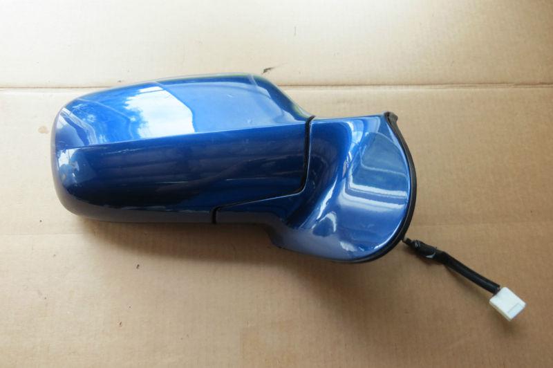 Read first 00-05 toyota celica side mirror right passenger blue oem # e4 012132