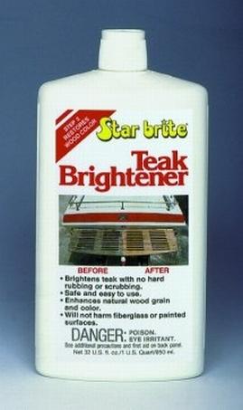 Star brite teak brightener 81532