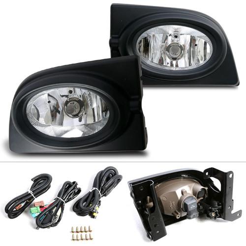 2006 2007 2008 hoda civic hybrid sedan 4dr sedan clear lens fog lights kit