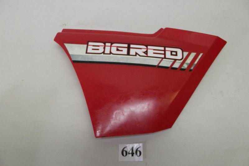 Honda atc 250es 250 es big red atv oem right side cover 86 1986 646