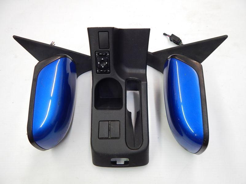 Subaru impreza sti version 7 8 9 gd gg power folding mirrors w/ switch! 02 07