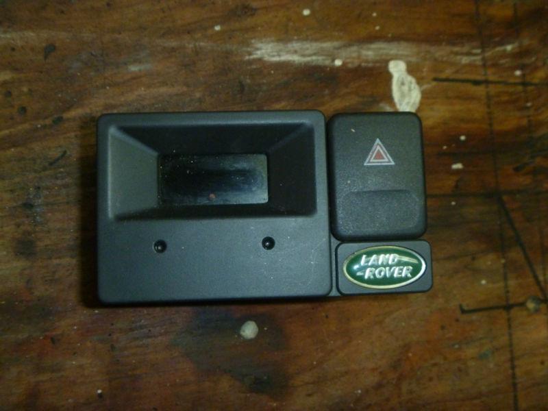 Land rover discovery 1 clock and hazard light