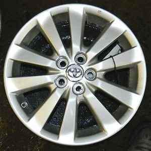 09 10 toyota corolla matrix 16" alloy wheel rim oem lkq