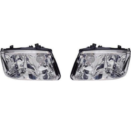 99-02 volkswagen jetta headlights headlamps left lh & right rh pair set