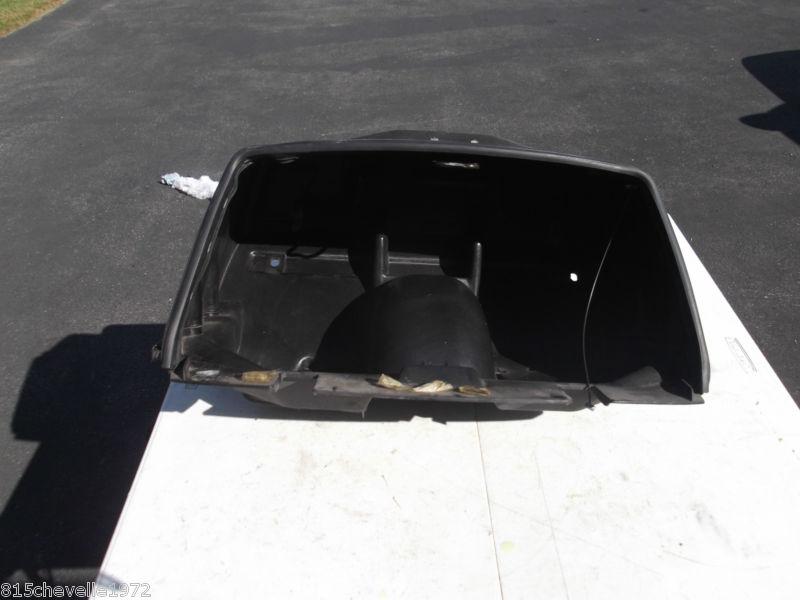 1986 honda cn250 helix used rear storage trunk liner with inside liner l@@k!!!!