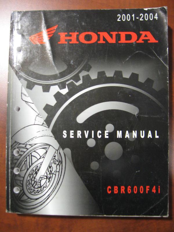 2001-2004 cbr600f4i factory service manual