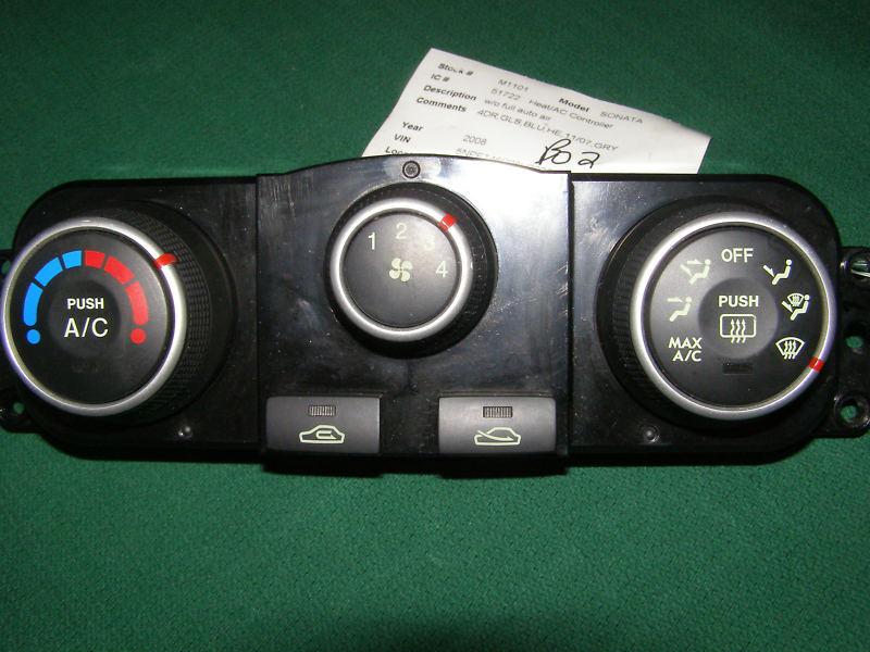 2006 2007 hyundai sonata ac climate control oem 