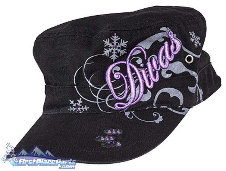 Divas impress cadet hat ~ 2014 model ~ 100% cotton ~ adjustable back closure